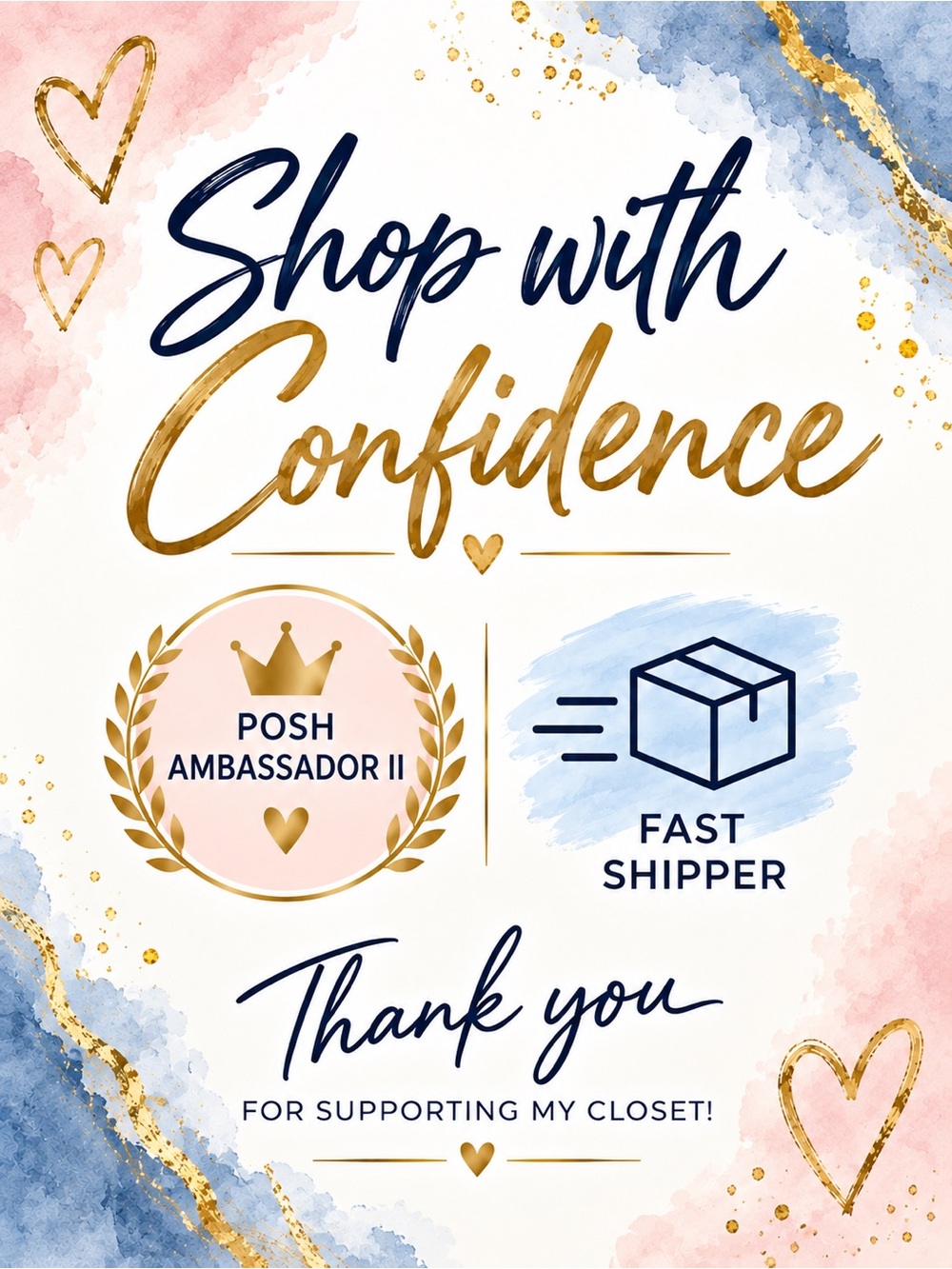 Shop with confidence. All orders will ship either same or next business day.